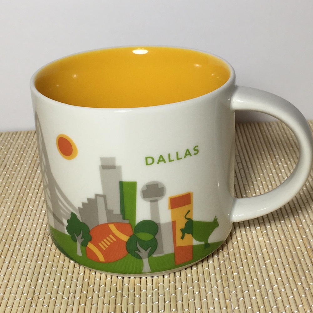 STARBUCKS YOU ARE HERE collection Dallas Mug
